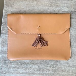 Boldrini Selleria Italian Leather Envelope Clutch – Made in Italy